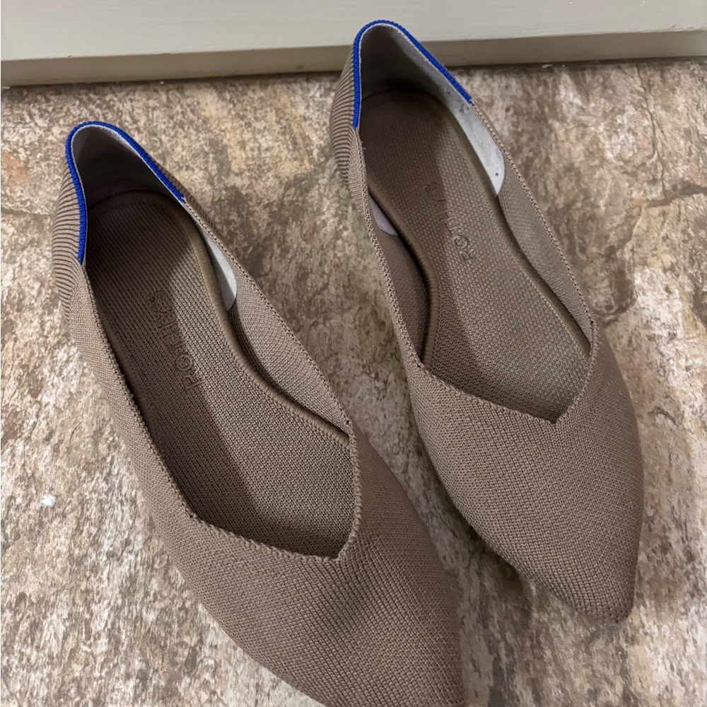 Rothy's Taupe Flats - size 8.5